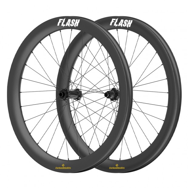 Llanta de fibra de carbono para bicicleta gravel32", altura52 mm, ancho40 mm